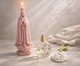 Jogo de Vela e Aromatizador com Gesso Nossa Senhora Rosê, multicolor | WestwingNow