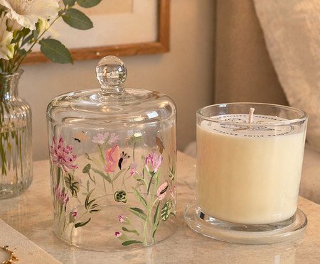 Vela Perfumada com Cloche Garden | Westwing