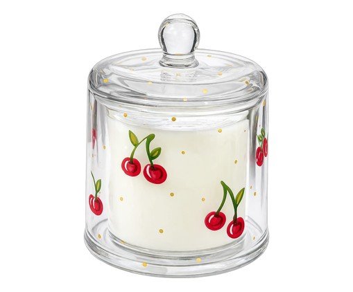 Vela Perfumada Floral Cítrico Cherry, red | WestwingNow