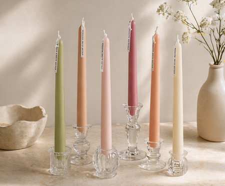 Jogo de Velas para Castiçal Garden | Westwing