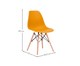 Jogo de Cadeira Eames - Açafrão, Amarelo | WestwingNow