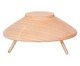 Escultura Disco Voador Bege, beige | WestwingNow