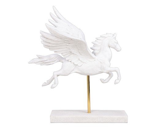 Escultura Pegaso Branco, white | WestwingNow