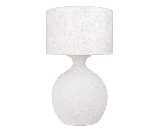 Abajur Bergamo Areia, Off White | WestwingNow