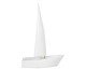 Escultura Barco Laser Branco, white | WestwingNow