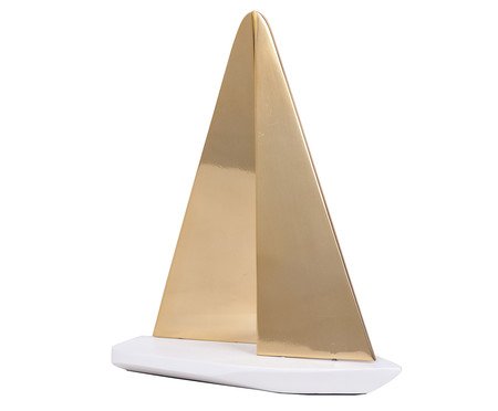 Escultura Caravela Bronze | Westwing
