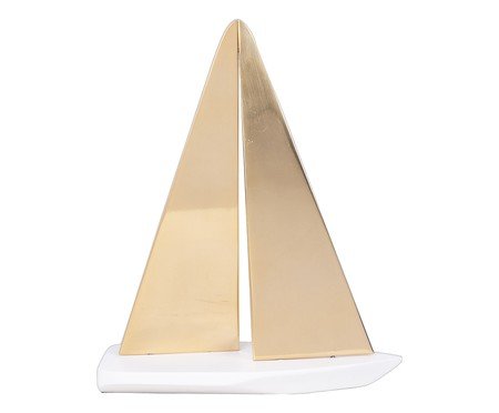 Escultura Caravela Bronze | Westwing