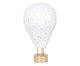Escultura em Resina Ballon D'Or Flocado Branco, white | WestwingNow