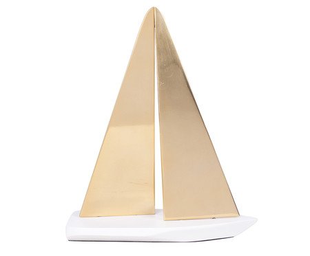 Escultura Caravela Bege | Westwing