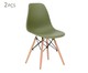 Jogo de Cadeira Eames - Musgo, Verde | WestwingNow