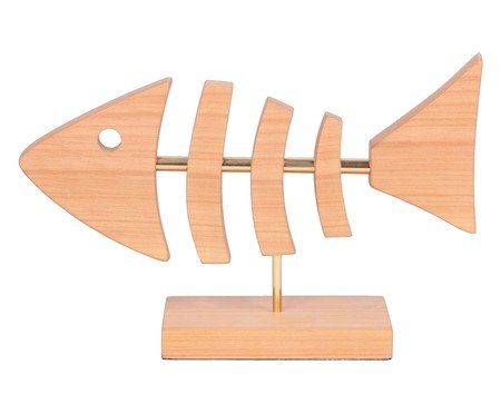 Escultura Fish Tawari Bege | Westwing