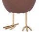 Escultura Egg Marrom, brown | WestwingNow