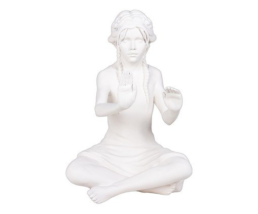 Escultura Vicky Areia, Off White | WestwingNow