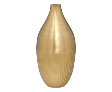 Vaso Decorativo Luronix Dourado | Westwing