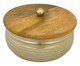 Porta-Objetos Decorativo Keepa Dourado e Marrom, brown | WestwingNow