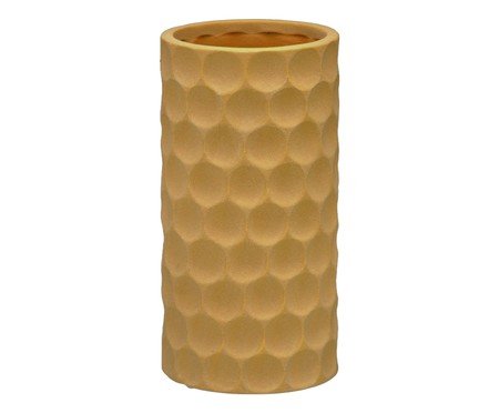 Vaso Decorativo Zorvia Ocre | Westwing