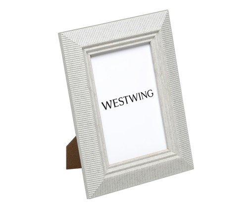 Porta-retrato Orivis Off-White, Off White | WestwingNow