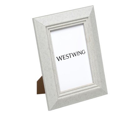 Porta-retrato Orivis Off-White | Westwing