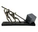 Escultura Decorativa Singular Chumbo e Dourado, gold | WestwingNow