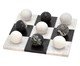 Jogo de Tabuleiro Decorativo Piezza Branco e Preto, white | WestwingNow