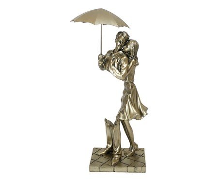 Casal Decorativo Conexus Dourado | Westwing