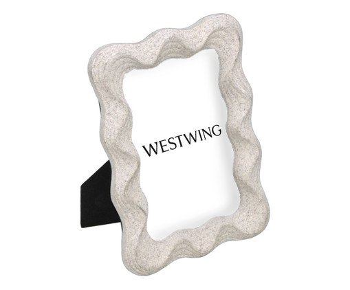 Porta-retrato Instante Creme, beige | WestwingNow