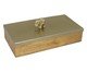 Porta-Objetos Decorativo Storis Dourado e Marrom, brown | WestwingNow