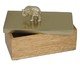 Porta-Objetos Decorativo Storis Dourado e Marrom, brown | WestwingNow