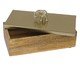 Porta-Objetos Decorativo Storis Dourado e Marrom, brown | WestwingNow
