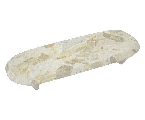 Bandeja Decorativa Orvieto Bege e Marrom, beige | WestwingNow
