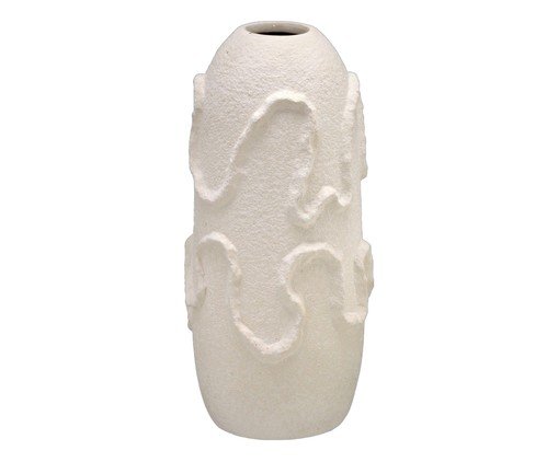 Vaso Decorativo Aeris Off-White, Off White | WestwingNow