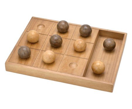 Jogo de Decorativo Quadrix Marrom | Westwing