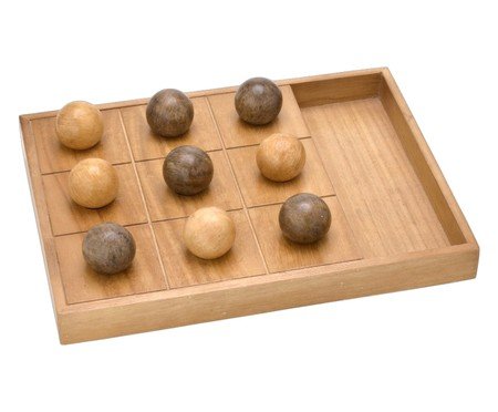 Jogo de Decorativo Quadrix Marrom | Westwing