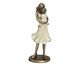 Mãe e Filho Decorativo Colo Areia e Dourado, beige | WestwingNow