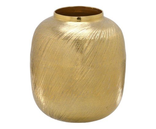 Vaso Decorativo Virell Dourado, gold | WestwingNow