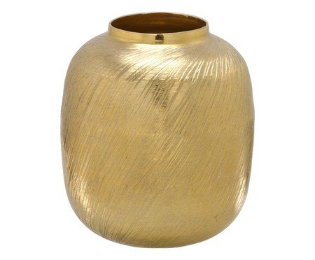 Vaso Decorativo Virell Dourado | Westwing