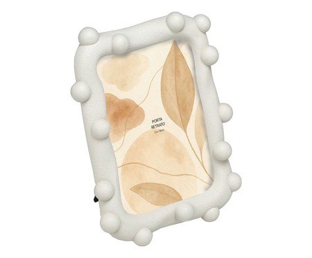 Porta-retrato Lumora Off-White | Westwing