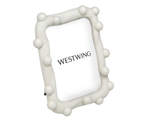 Porta-retrato Lumora Off-White, Off White | WestwingNow