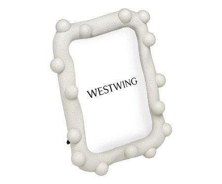 Porta-retrato Lumora Off-White | Westwing