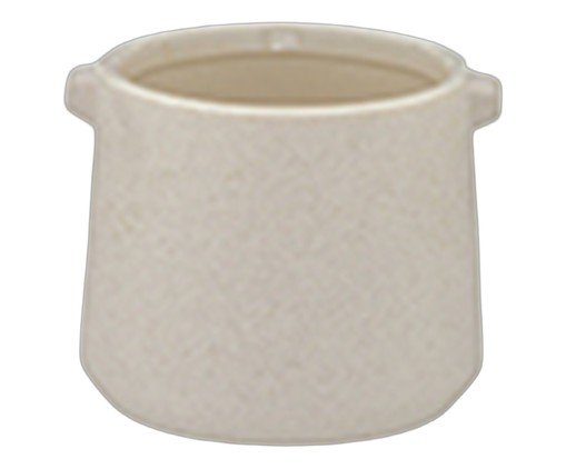 Cachepot Decorativo Zorvexon Off-White, Off White | WestwingNow