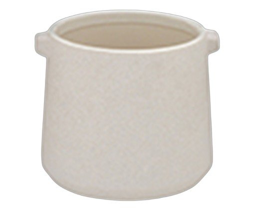 Cachepot Decorativo Zorvexon Off-White, Off White | WestwingNow