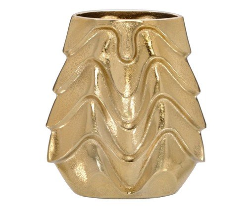 Vaso Decorativo Varnexia Dourado, gold | WestwingNow