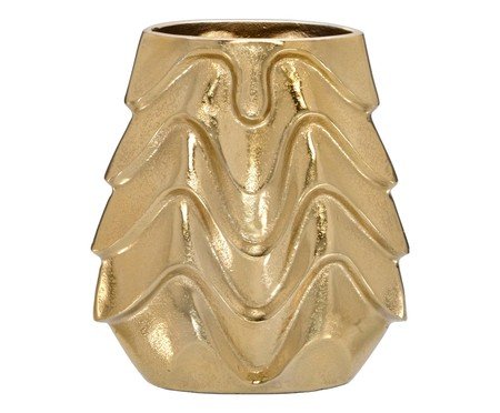 Vaso Decorativo Varnexia Dourado | Westwing