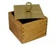 Porta-Objetos Decorativo Arzen Dourado e Marrom, brown | WestwingNow