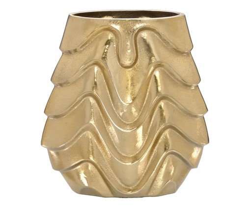 Vaso Decorativo Zorvianex Dourado, gold | WestwingNow