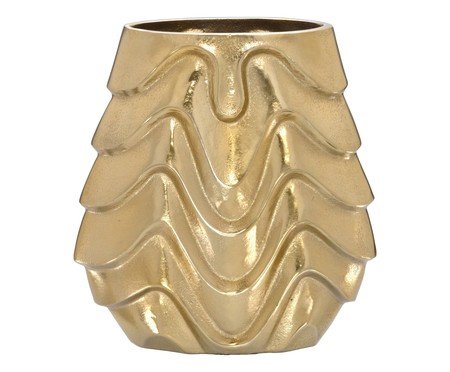Vaso Decorativo Zorvianex Dourado | Westwing