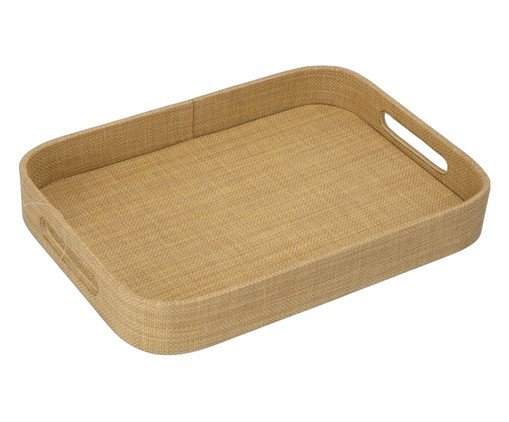 Bandeja Decorativa Essenza Palha, beige | WestwingNow