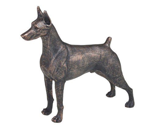 Cachorro Decorativo Pelud Bronze, Bronze | WestwingNow