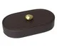 Porta-Objetos Decorativo Ornel Dourado e Marrom, brown | WestwingNow