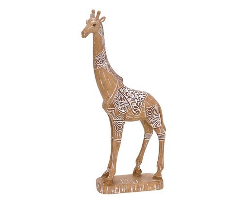 Girafa Decorativa Gina Branco e Marrom, white | WestwingNow
